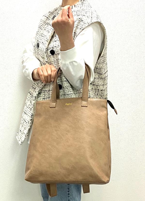 ナチュラル合皮 トートバッグ 3WAY 全4カラー | トートその他